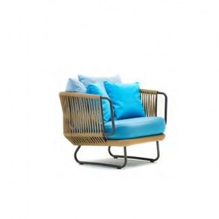 Varaschin BABYLON Sessel mit Wurfkissen