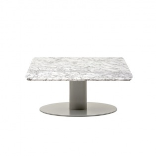 Varaschin BIG Couchtisch, runde Ecken, Tischbein ⌀ 58 cm